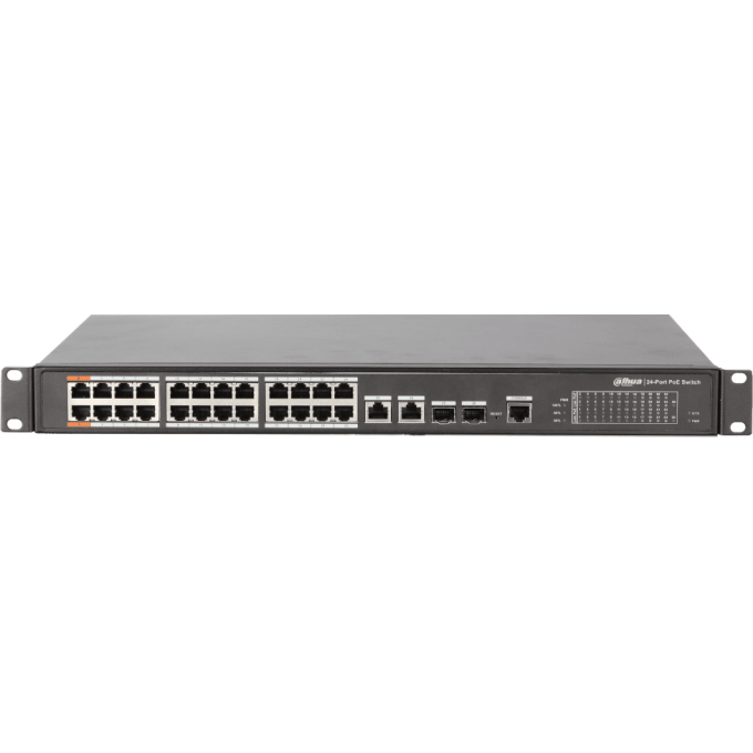 24-портовый коммутатор DAHUA DH-PFS4226-24ET-360-V3 24-портовый коммутатор DAHUA DH-PFS4226-24ET-360-V3