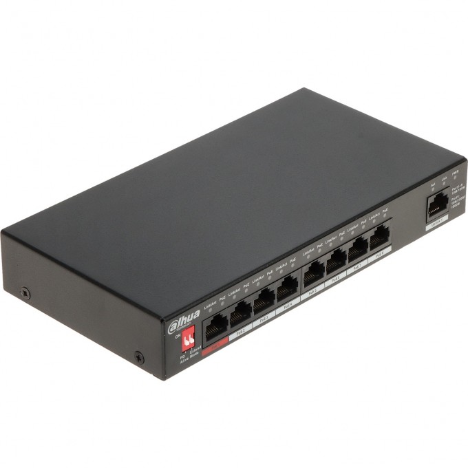 8-портовый коммутатор DAHUA DH-PFS3010-8ET-96-V2 8-портовый коммутатор DAHUA DH-PFS3010-8ET-96-V2