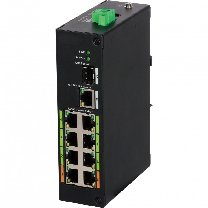 Коммутатор DAHUA DH-LR2110-8ET-120 Коммутатор DAHUA DH-LR2110-8ET-120