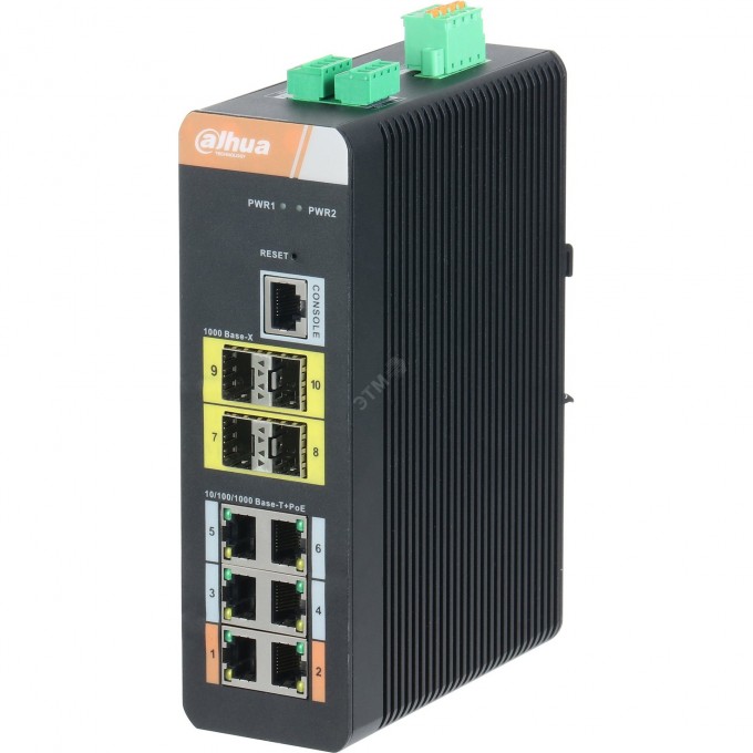 Коммутатор DAHUA DH-PFS4410-6GT-DP Коммутатор DAHUA DH-PFS4410-6GT-DP
