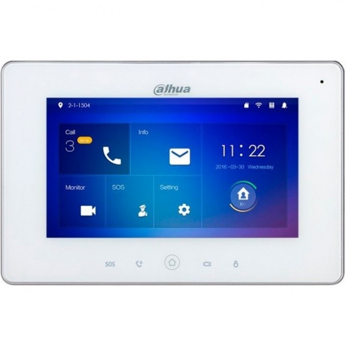 Монитор видеодомофона DAHUA DHI-VTH5241DW-S2 Монитор видеодомофона DAHUA DHI-VTH5241DW-S2