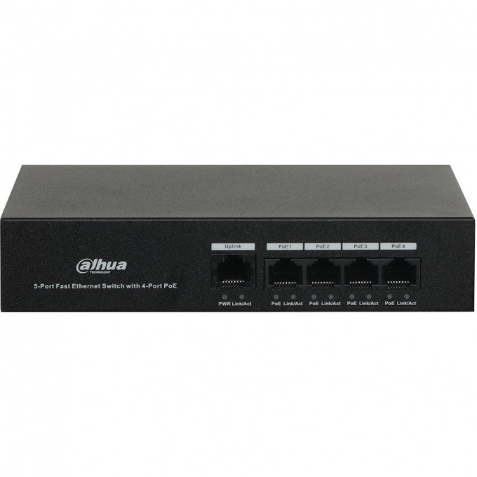РоЕ коммутатор DAHUA 4 портовый неуправляемый DH-PFS3005-4ET-36 РоЕ коммутатор DAHUA 4 портовый неуправляемый DH-PFS3005-4ET-36
