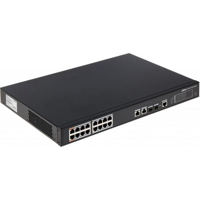 Управляемый Fast Ethernet коммутатор DAHUA DH-PFS4218-16ET-190 Управляемый Fast Ethernet коммутатор DAHUA DH-PFS4218-16ET-190