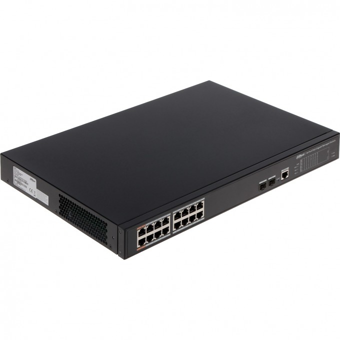 Управляемый Fast Ethernet коммутатор DH-PFS4218-16GT-130 Управляемый Fast Ethernet коммутатор DH-PFS4218-16GT-130