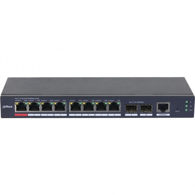 Управляемый коммутатор DAHUA DH-S4210-8GT-110 Управляемый коммутатор DAHUA DH-S4210-8GT-110