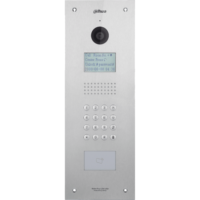 Вызывная панель DAHUA DH-VTO1210C-X для видеодомофона DHI-VTO1210C-X Вызывная панель DAHUA DH-VTO1210C-X для видеодомофона DHI-VTO1210C-X